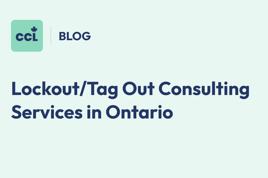 Lockout/Tag Out Consulting Services in Ontario