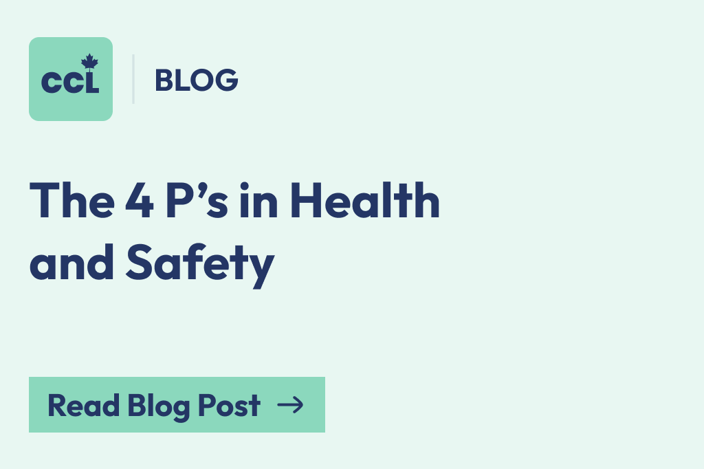 4 P's in Health and Safety